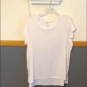 White long T-shirt